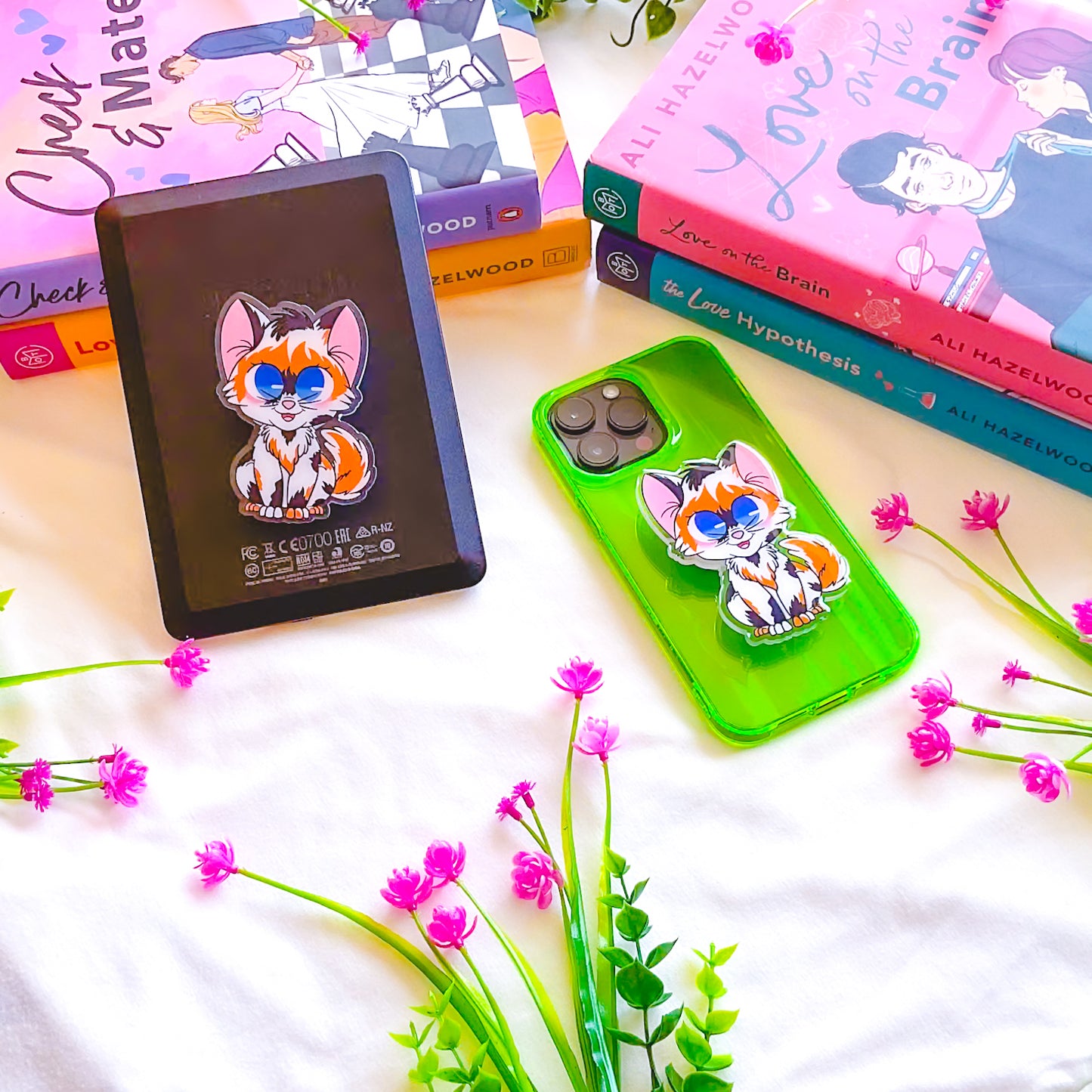 Device Grips | Bookish Buddies - Premium Pop Sockets from Dore Designs Store - Just $15! Shop now at Dore Designs Store