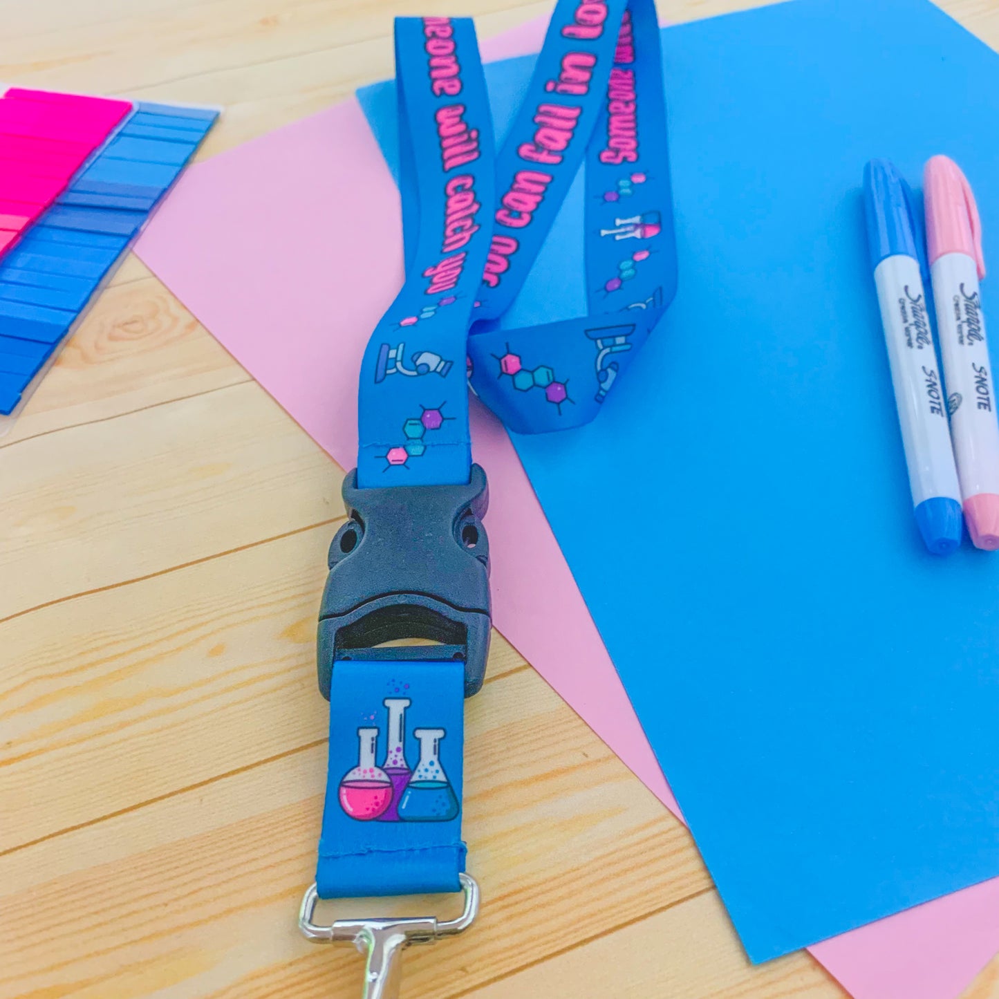 Lanyard | The Love Hypothesis - Premium Lanyards from Dore Designs Store - Just $7! Shop now at Dore Designs Store