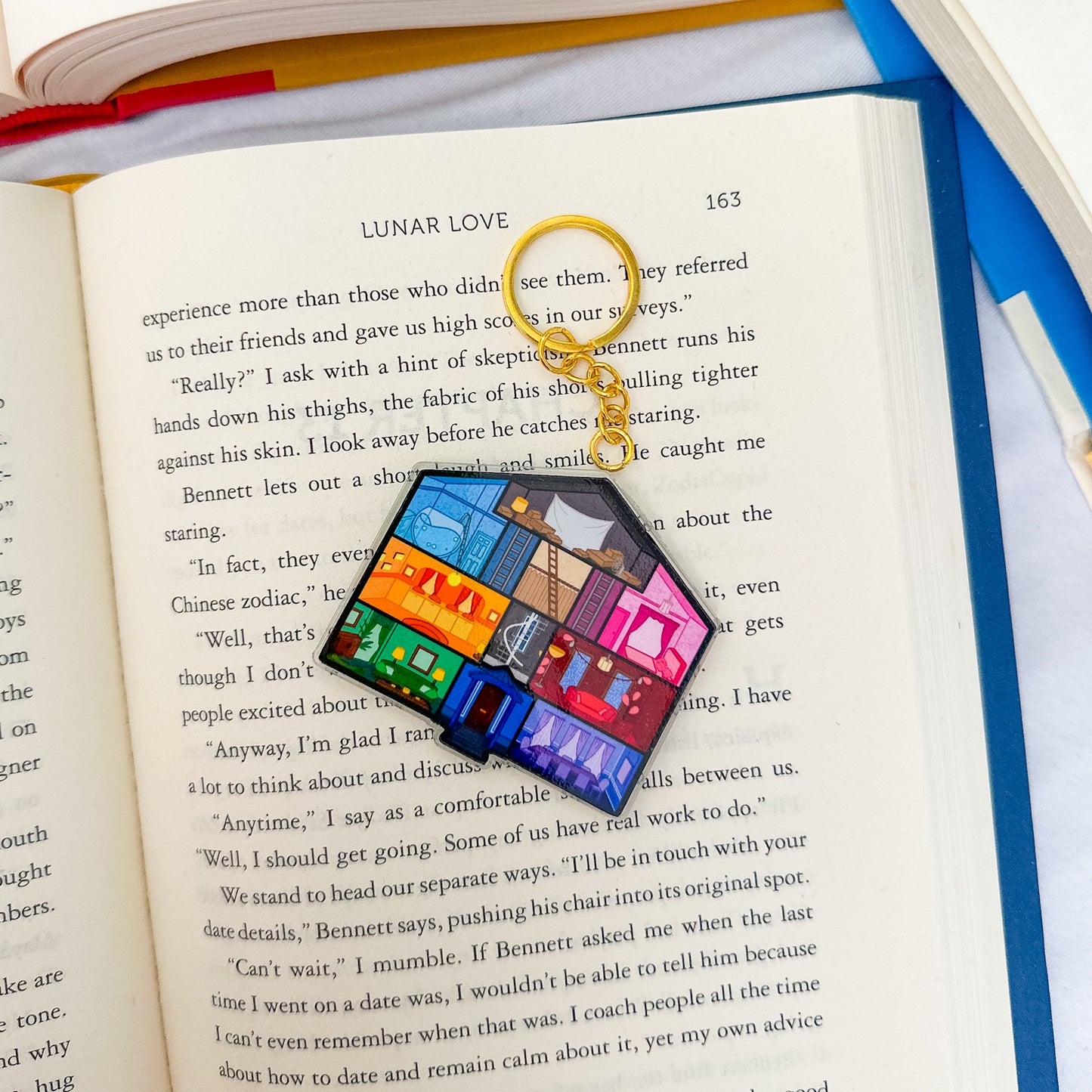Under Lock | Lover House - Premium Keychains from Dore Designs Store - Just $15! Shop now at Dore Designs Store