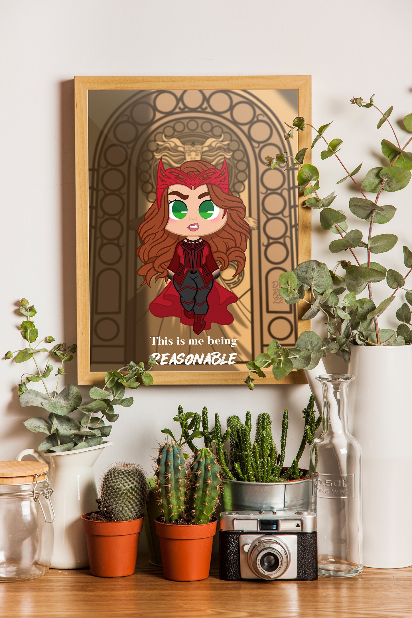 Print | Wanda being reasonable - Premium Prints from Dore Designs Store - Just $5! Shop now at Dore Designs Store