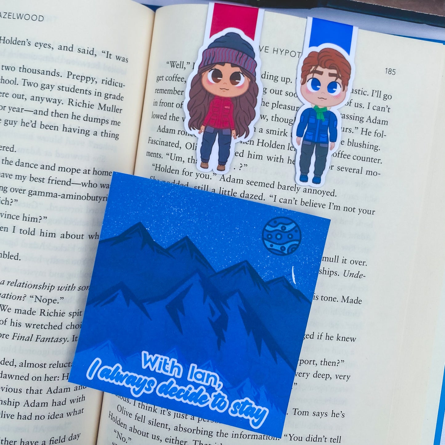 Bookmark | Loathe to Love You - Premium Bookmarks from Dore Designs Store - Just $8! Shop now at Dore Designs Store