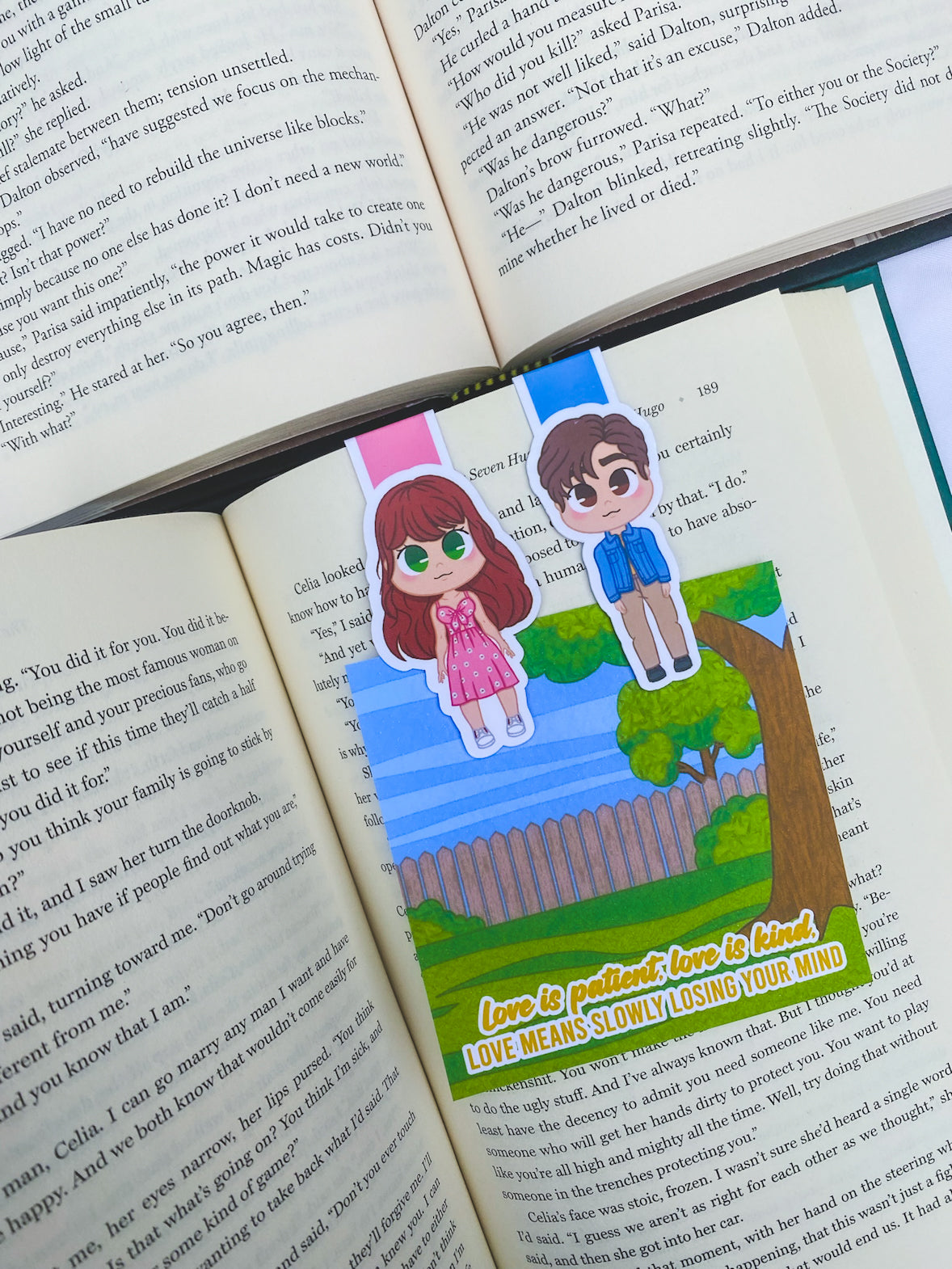 Bookmark | Better than the Movies - Premium Bookmarks from Dore Designs Store - Just $8! Shop now at Dore Designs Store