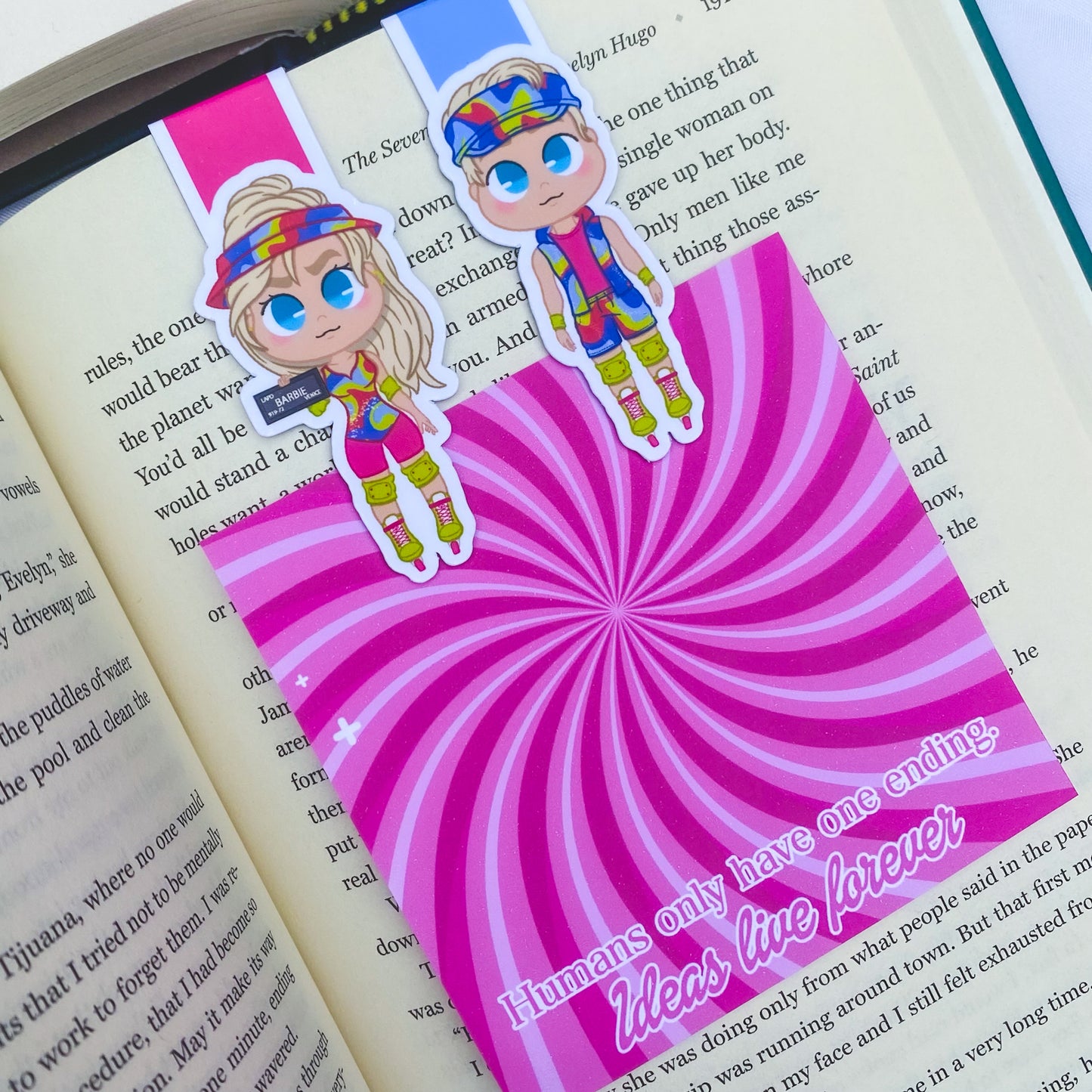 Bookmark | Hi Barbie! - Premium Bookmarks from Dore Designs Store - Just $8! Shop now at Dore Designs Store