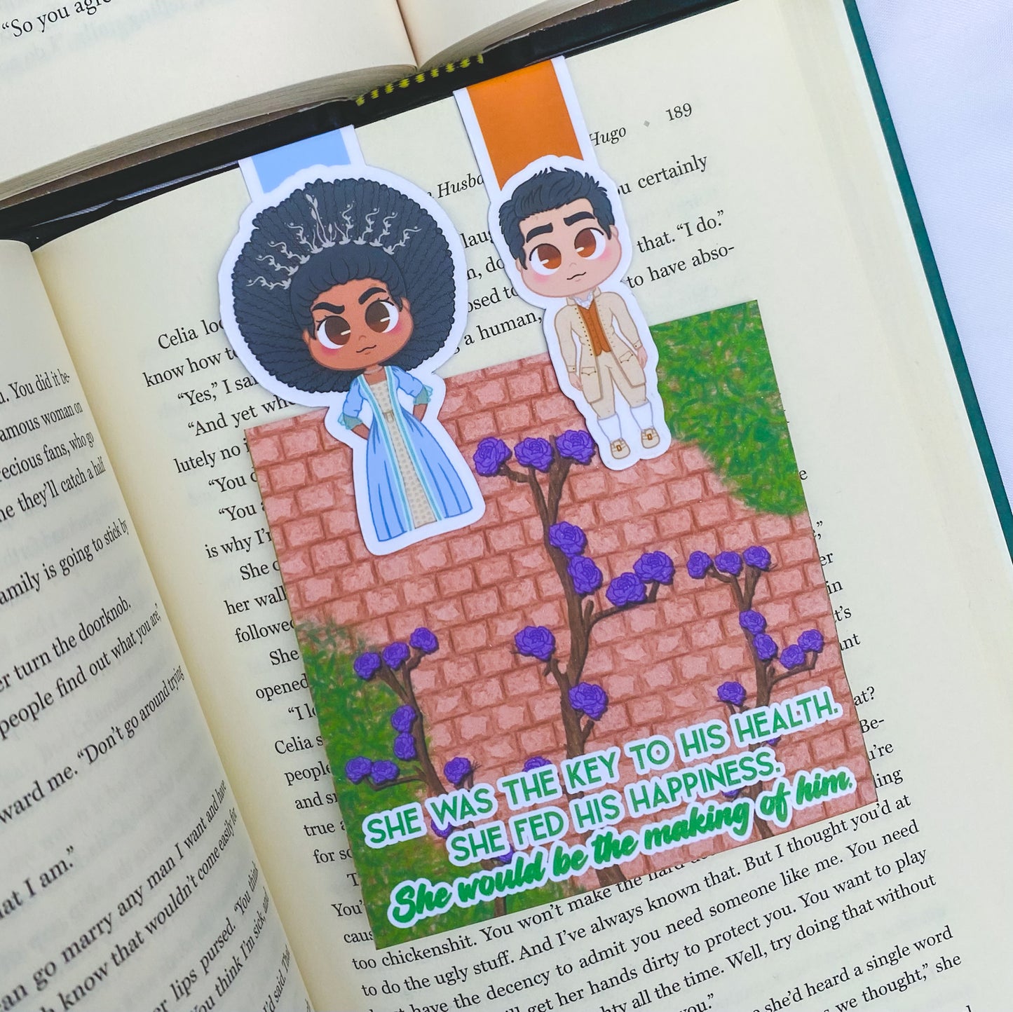 Bookmark | Queen Charlotte - Premium Bookmarks from Dore Designs Store - Just $8! Shop now at Dore Designs Store