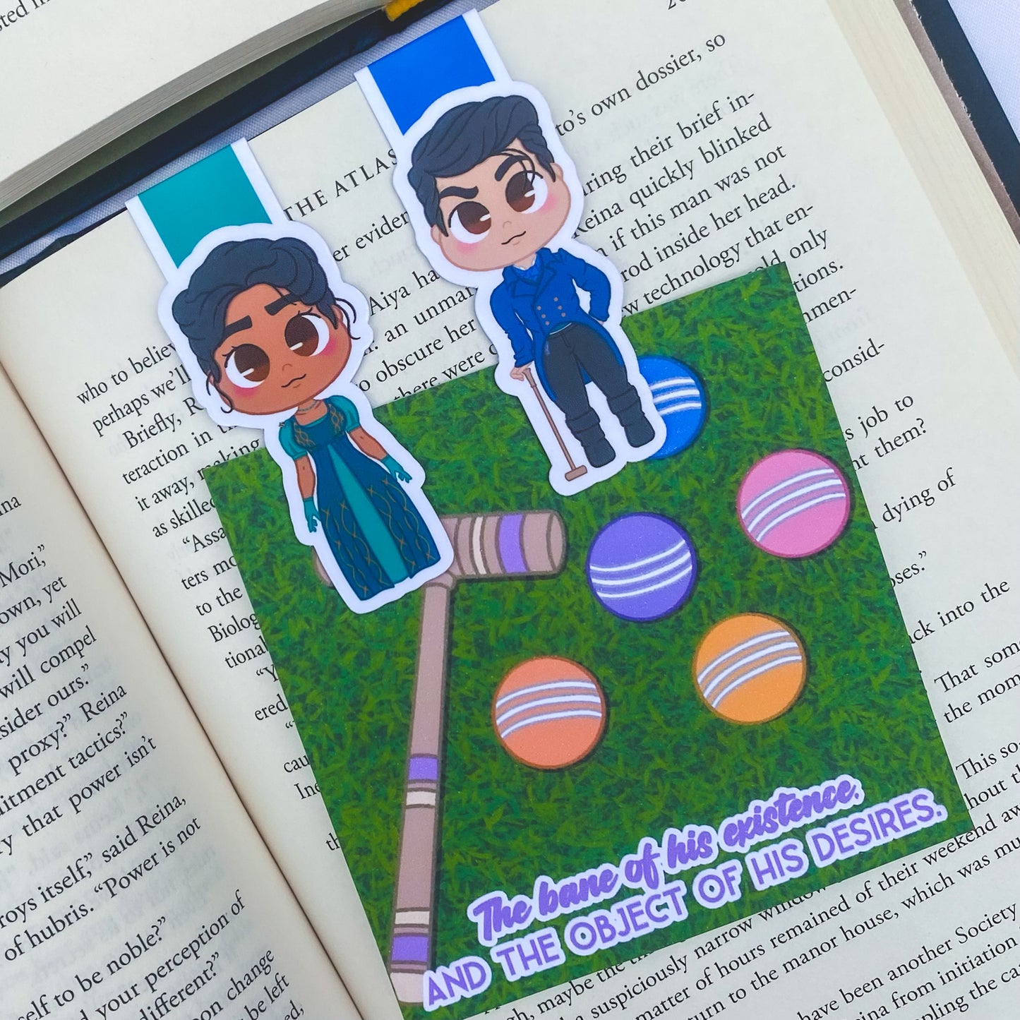 Bookmark | The Viscount Who Loved Me - Premium Bookmarks from Dore Designs Store - Just $8! Shop now at Dore Designs Store