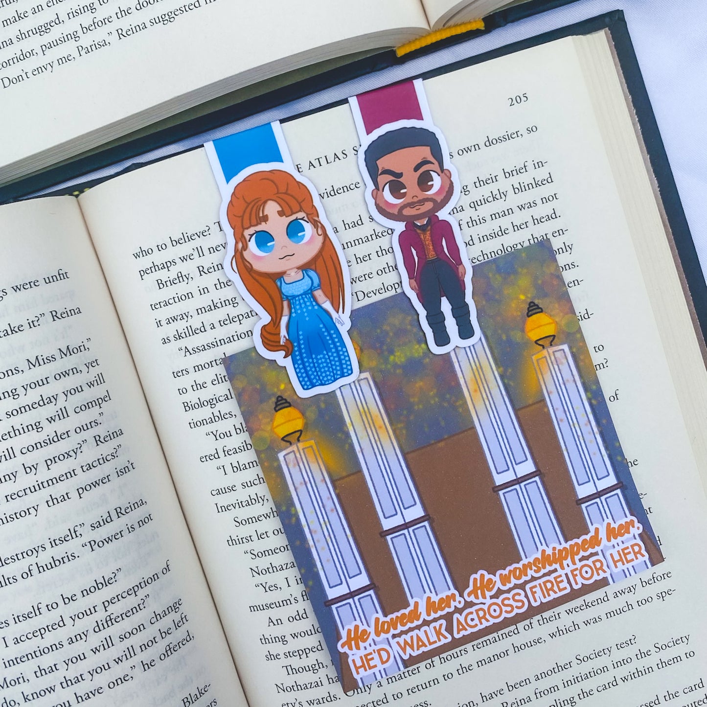 Bookmark | The Duke and I - Premium Bookmarks from Dore Designs Store - Just $8! Shop now at Dore Designs Store