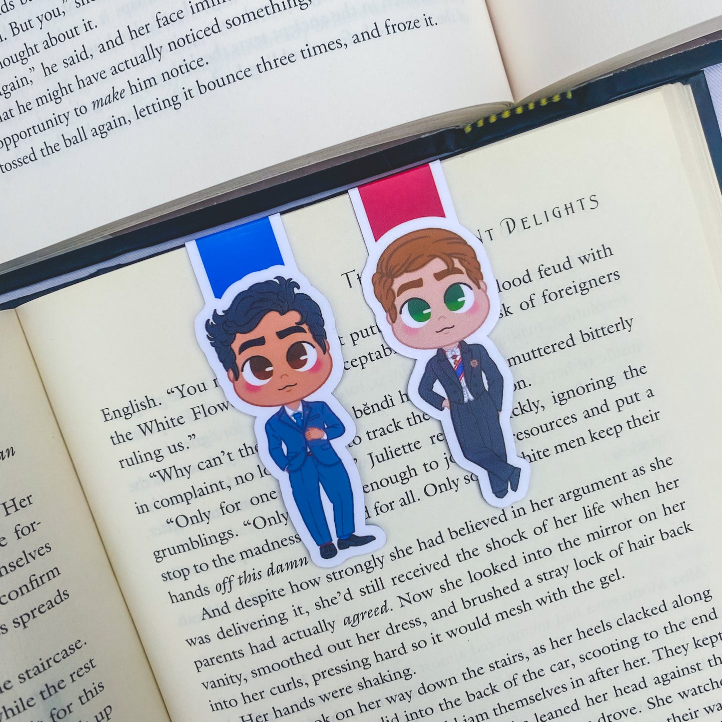 Bookmark | Red, White & Royal Blue -Movie Edition - Premium Bookmarks from Dore Designs Store - Just $8! Shop now at Dore Designs Store