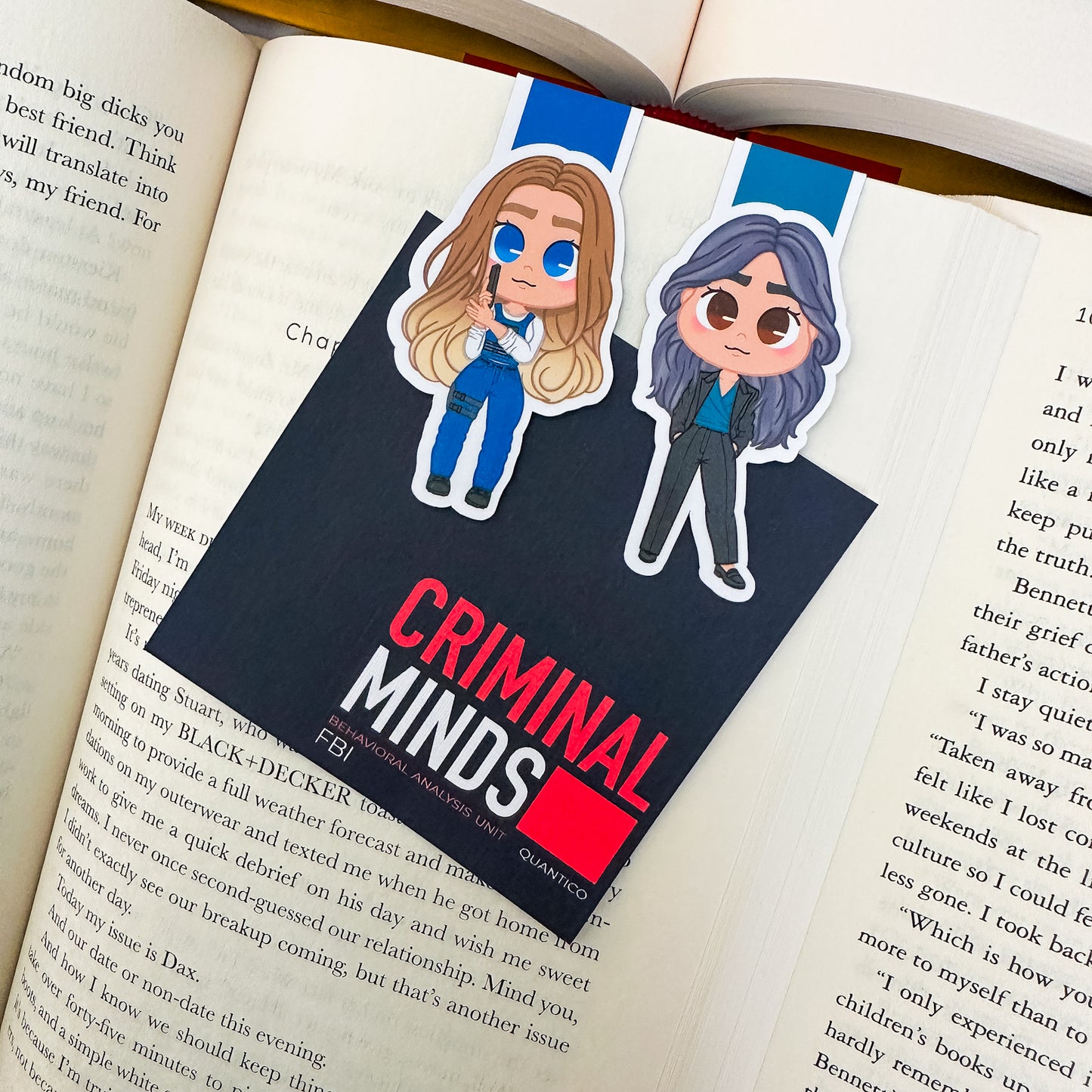 Bookmark | Criminal Minds - Premium Bookmarks from Dore Designs Store - Just $8! Shop now at Dore Designs Store