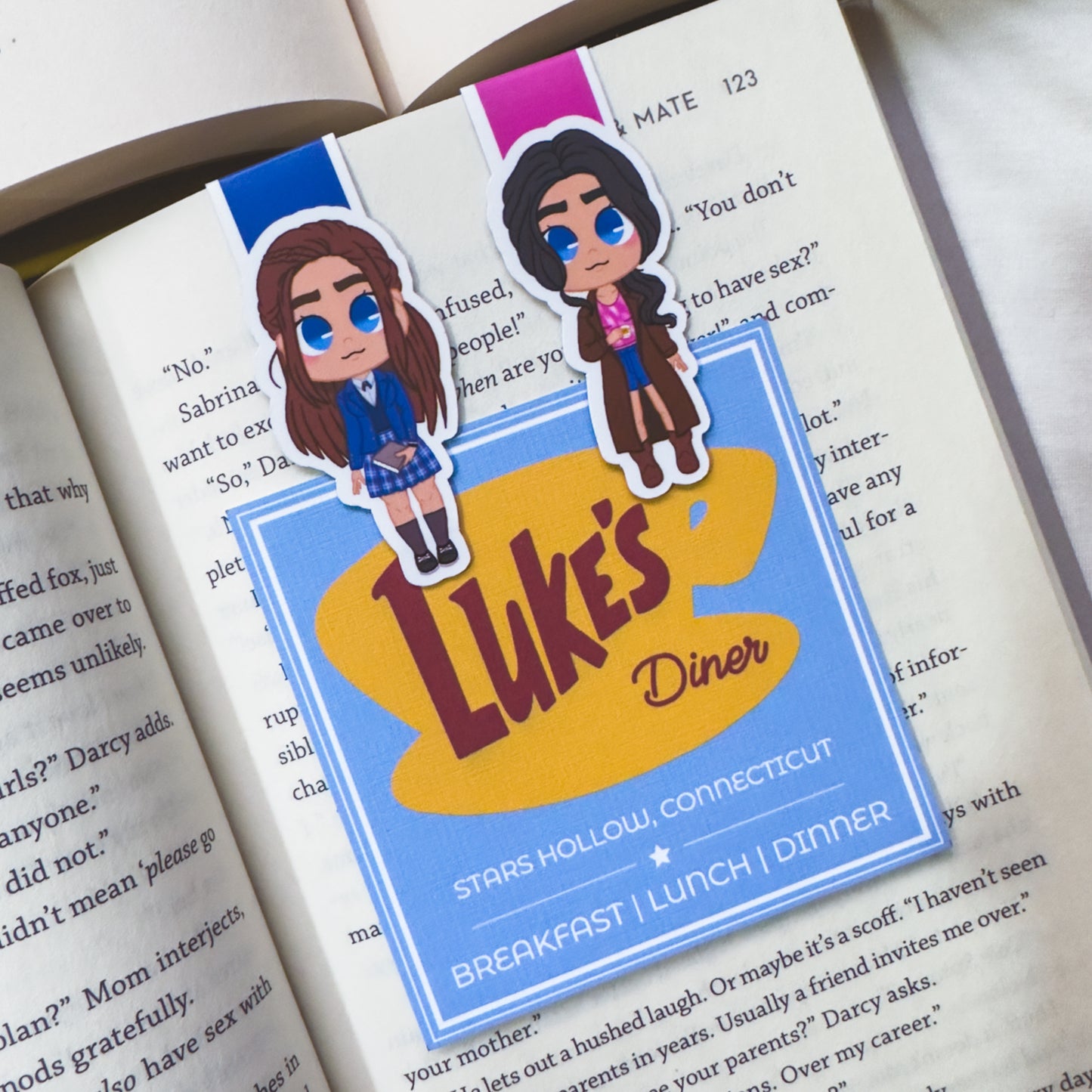Bookmark | Gilmore Girls - Premium Bookmarks from Dore Designs Store - Just $8! Shop now at Dore Designs Store