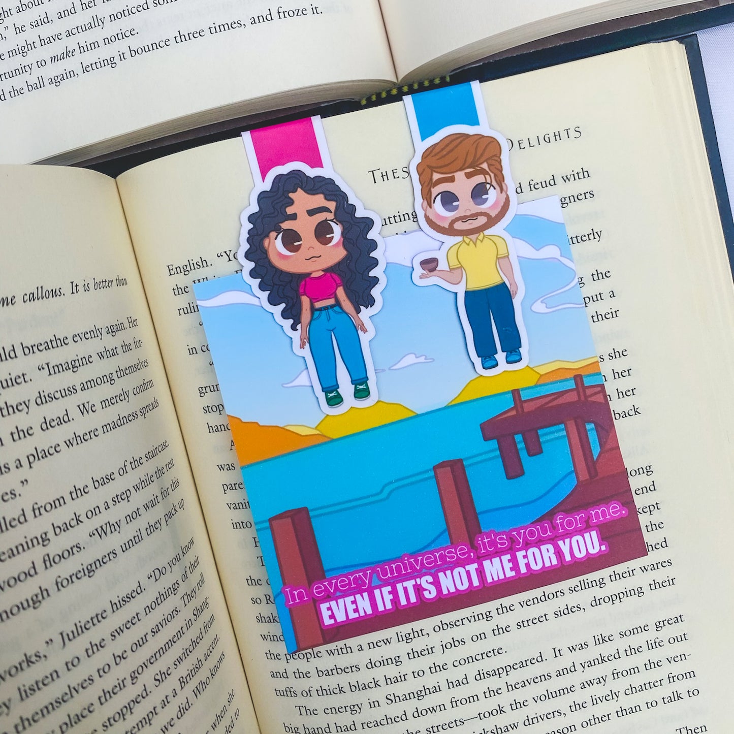 Bookmark | Happy Place - Premium Bookmarks from Dore Designs Store - Just $8! Shop now at Dore Designs Store