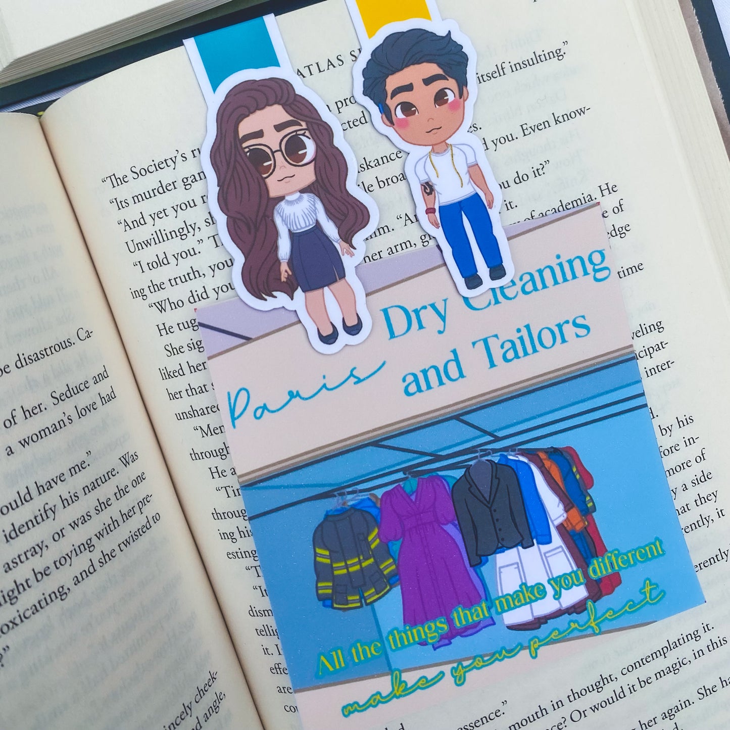 Bookmark | The Kiss Quotient - Premium Bookmarks from Dore Designs Store - Just $8! Shop now at Dore Designs Store