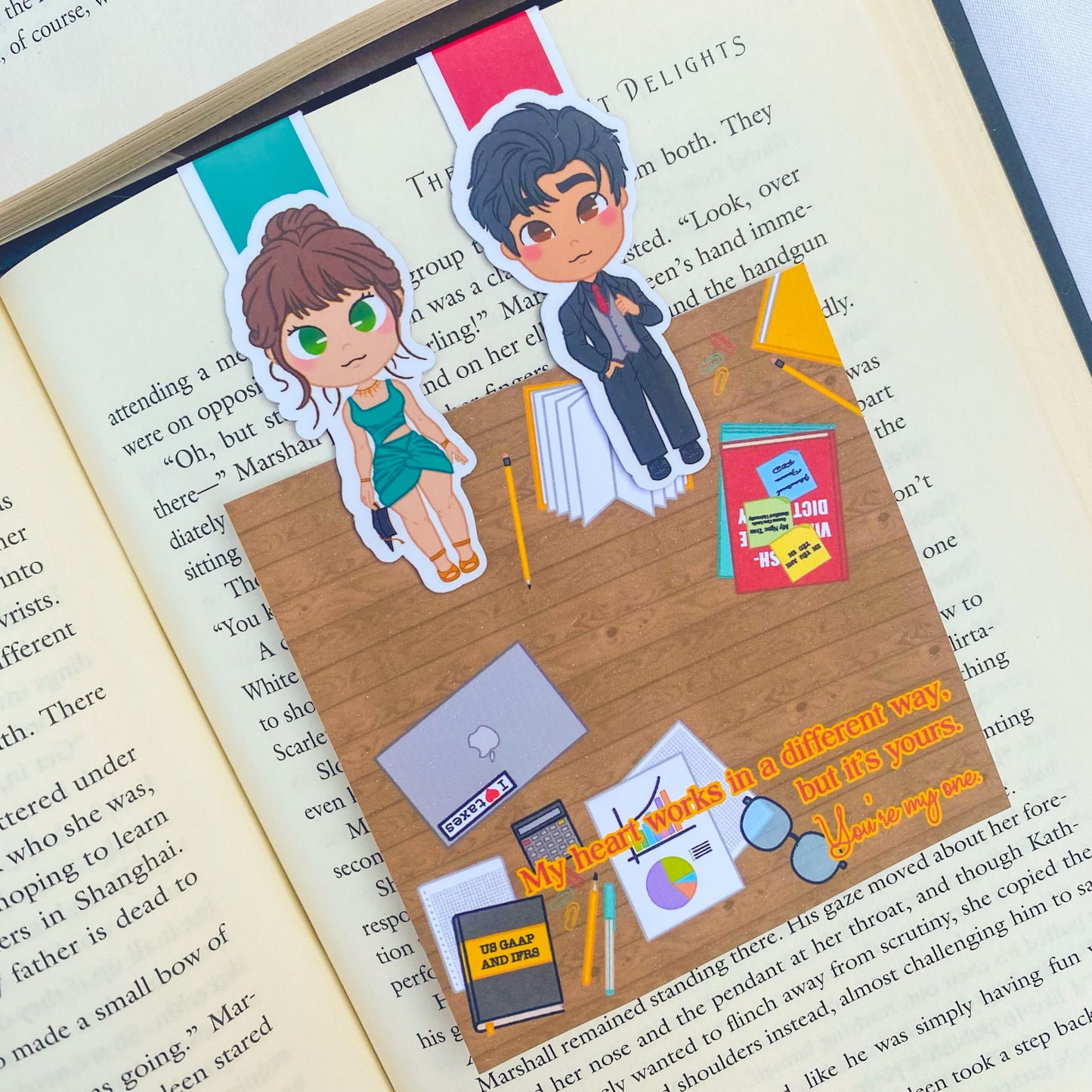 Bookmark | The Bride Test - Premium Bookmarks from Dore Designs Store - Just $8! Shop now at Dore Designs Store