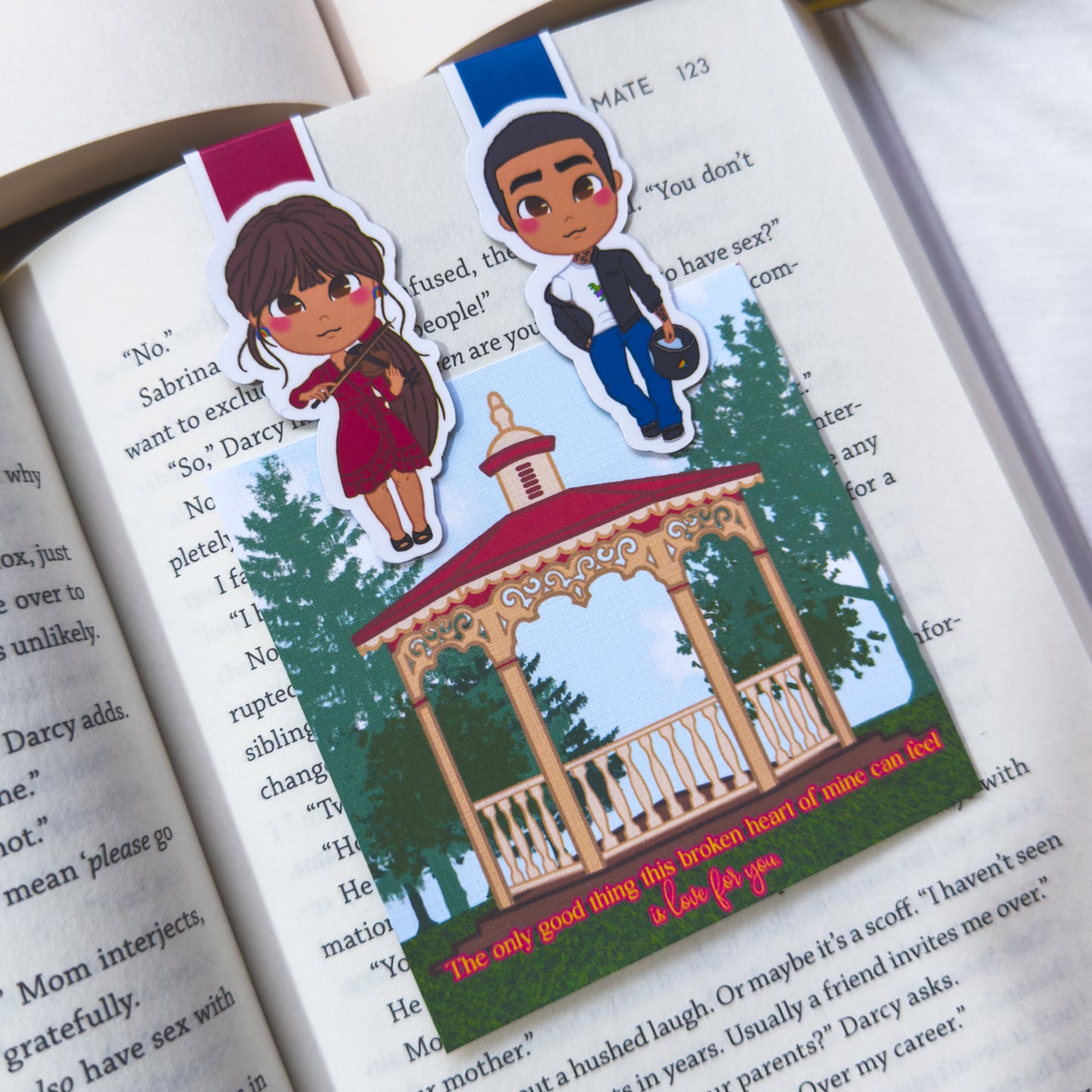 Bookmark | The Heart Principle - Premium Bookmarks from Dore Designs Store - Just $8! Shop now at Dore Designs Store