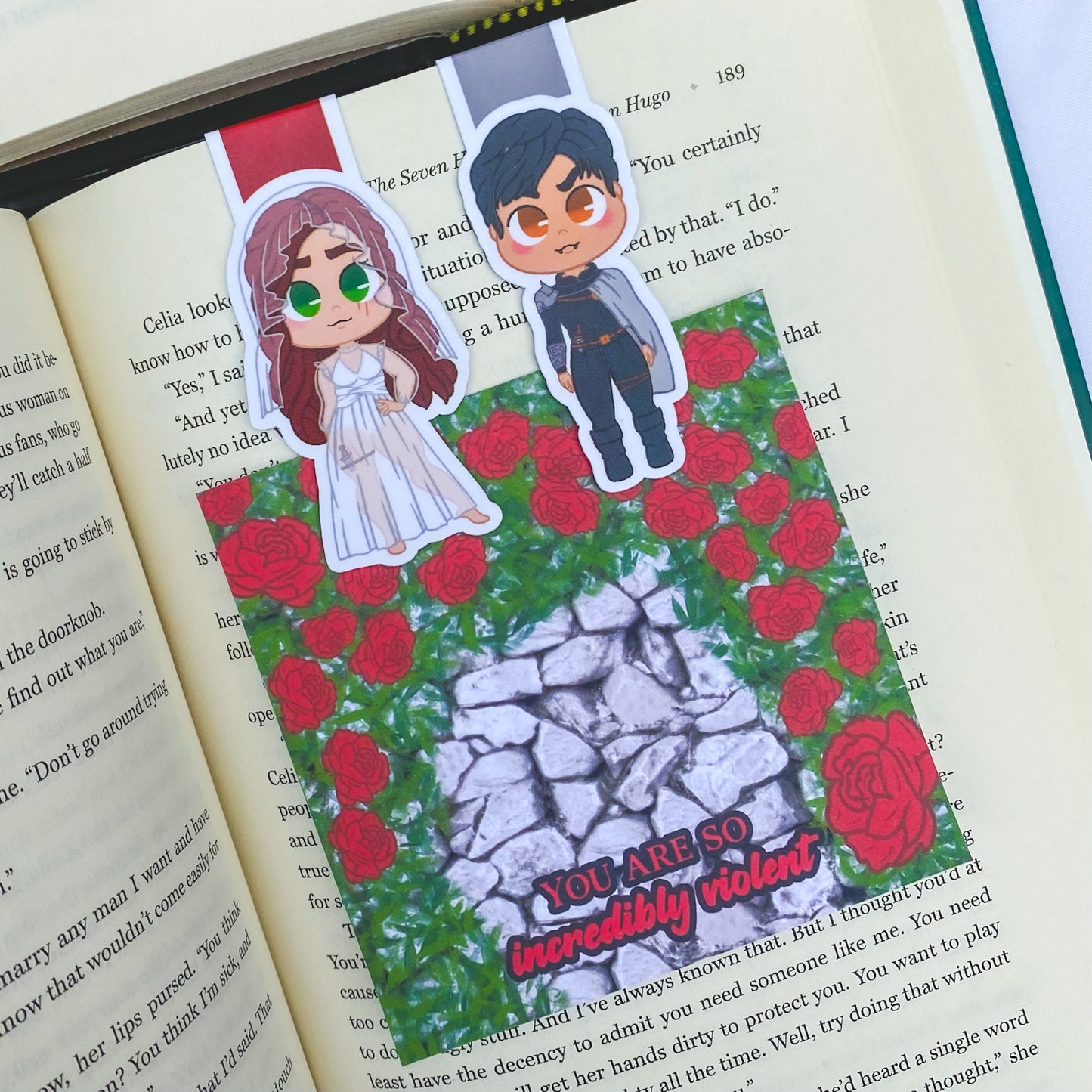 Bookmark | From Blood and Ash - Premium Bookmarks from Dore Designs Store - Just $8! Shop now at Dore Designs Store