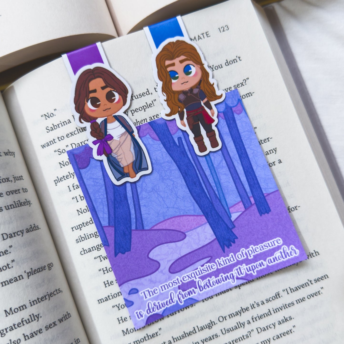 Bookmark | Fall of Ruin and Wrath - Premium Bookmarks from Dore Designs Store - Just $8! Shop now at Dore Designs Store