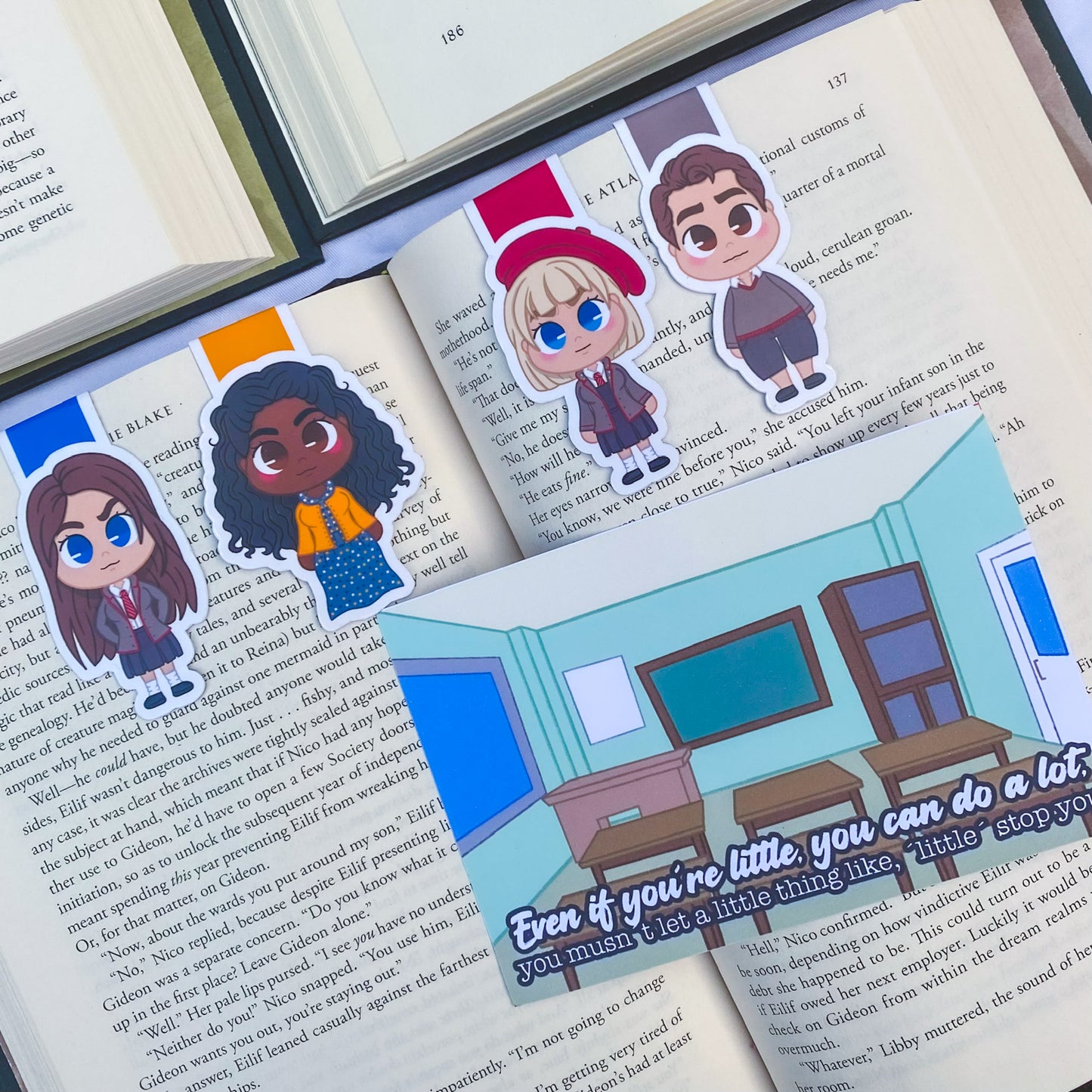 Bookmark | Matilda - Premium Bookmarks from Dore Designs Store - Just $16! Shop now at Dore Designs Store