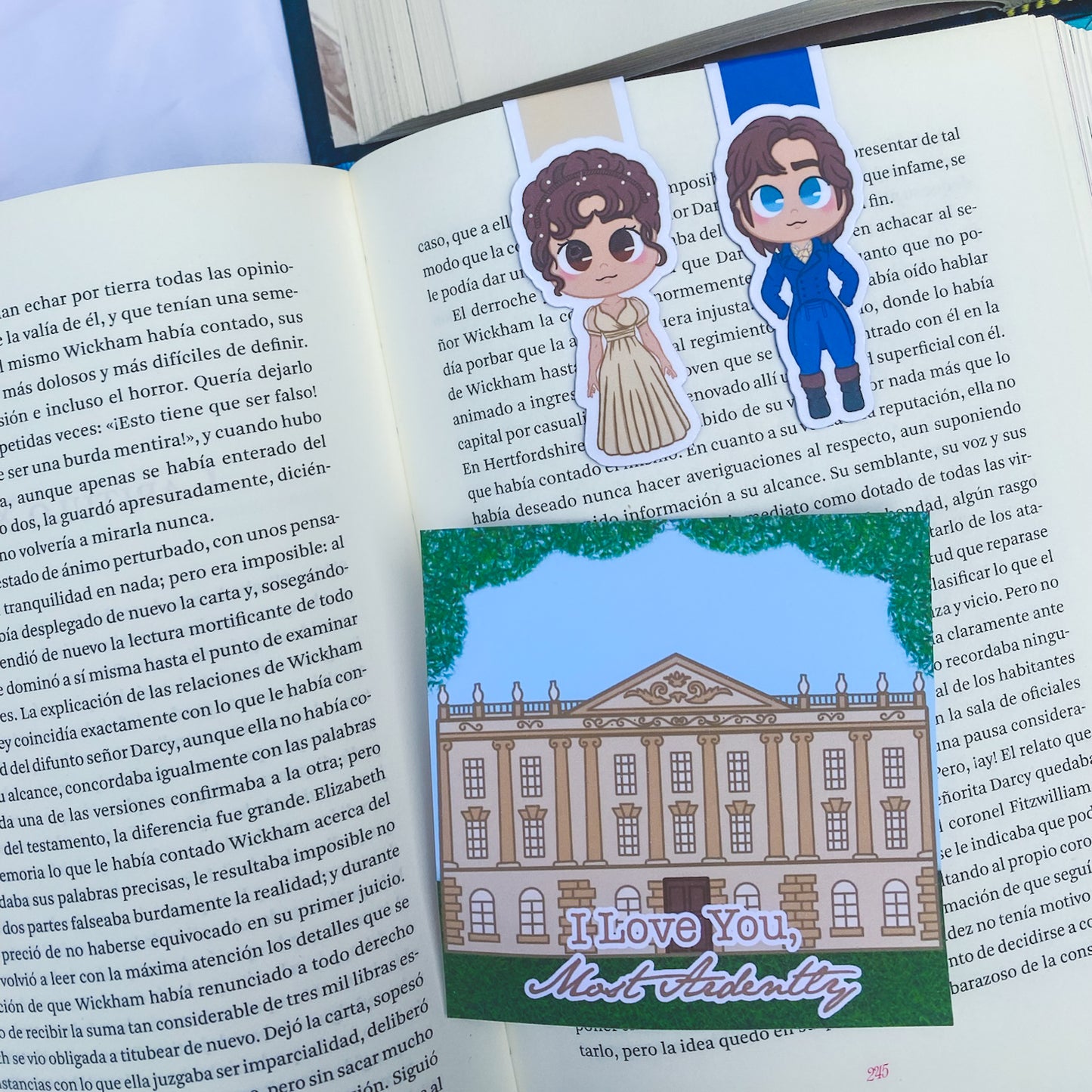 Bookmark | Pride & Prejudice - Movie Edition - Premium Bookmarks from Dore Designs Store - Just $8! Shop now at Dore Designs Store