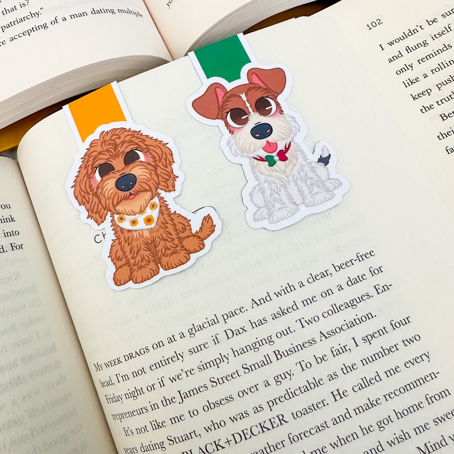 Bookmark | Firehouse Puppies - Premium Bookmarks from Dore Designs Store - Just $4.50! Shop now at Dore Designs Store
