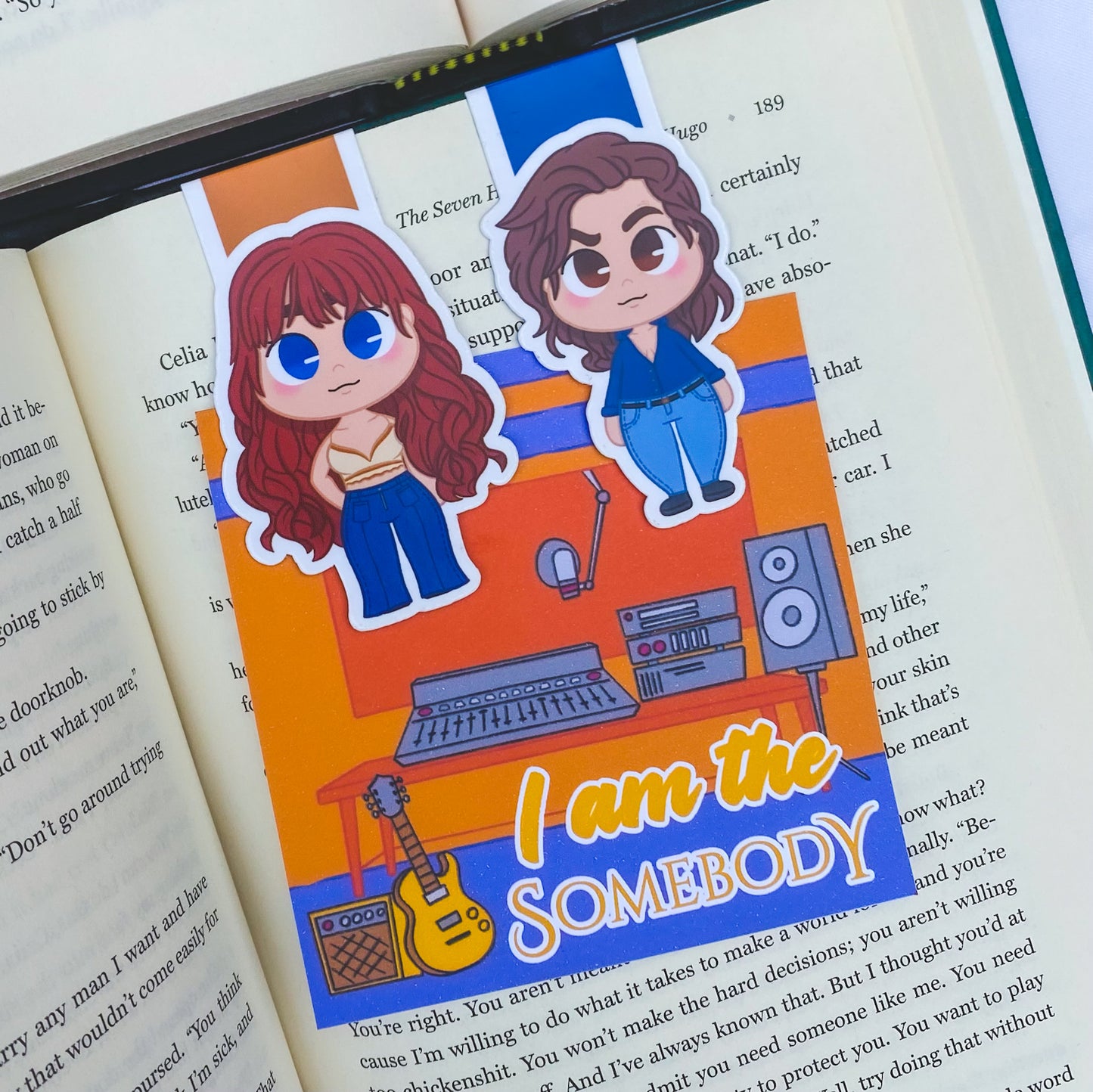 Bookmark | Daisy Jones - Premium Bookmarks from Dore Designs Store - Just $8! Shop now at Dore Designs Store