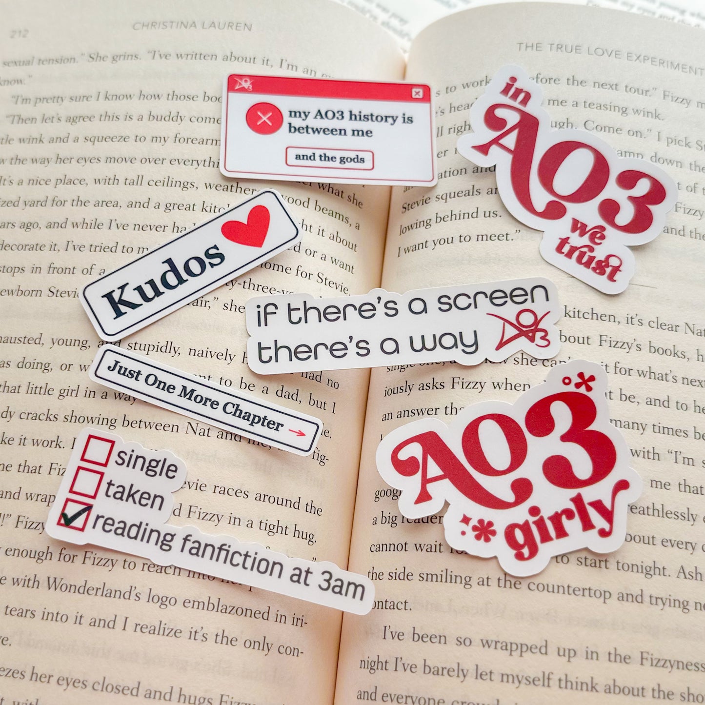 Stickers | AO3 Girly