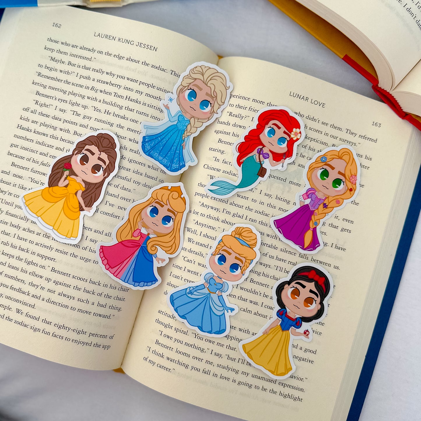 Stickers | Princesses - Premium Stickers from Dore Designs Store - Just $2.50! Shop now at Dore Designs Store