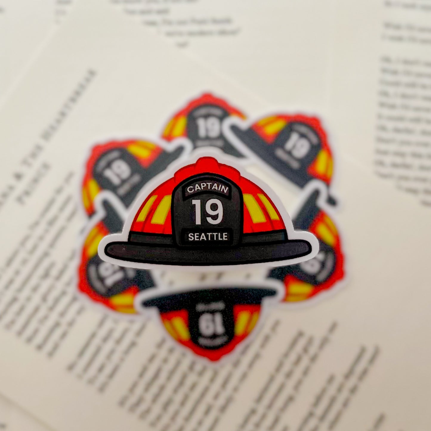 Stickers | Station 19 - Premium Stickers from Dore Designs Store - Just $2.50! Shop now at Dore Designs Store