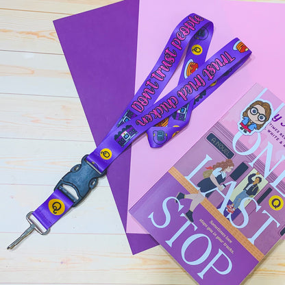 Lanyard | One last Stop - Premium Lanyards from Dore Designs Store - Just $7! Shop now at Dore Designs Store