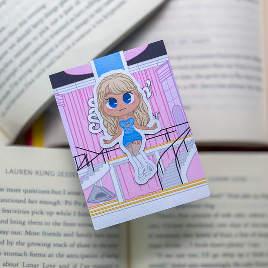 Magnetic bookmark of Sabrina carpenter short n’ sweet tour chibi fanart