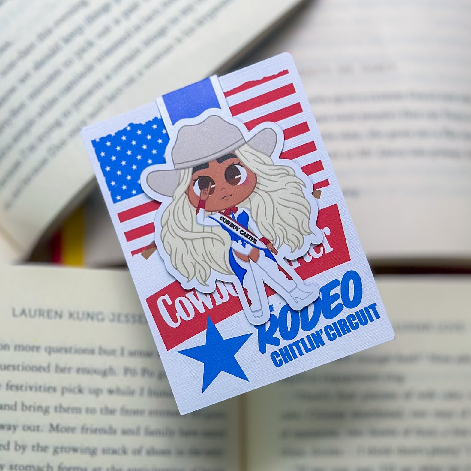 Bookmark | Cowboy Carter - Premium Bookmarks from Dore Designs Store - Just $4.50! Shop now at Dore Designs Store