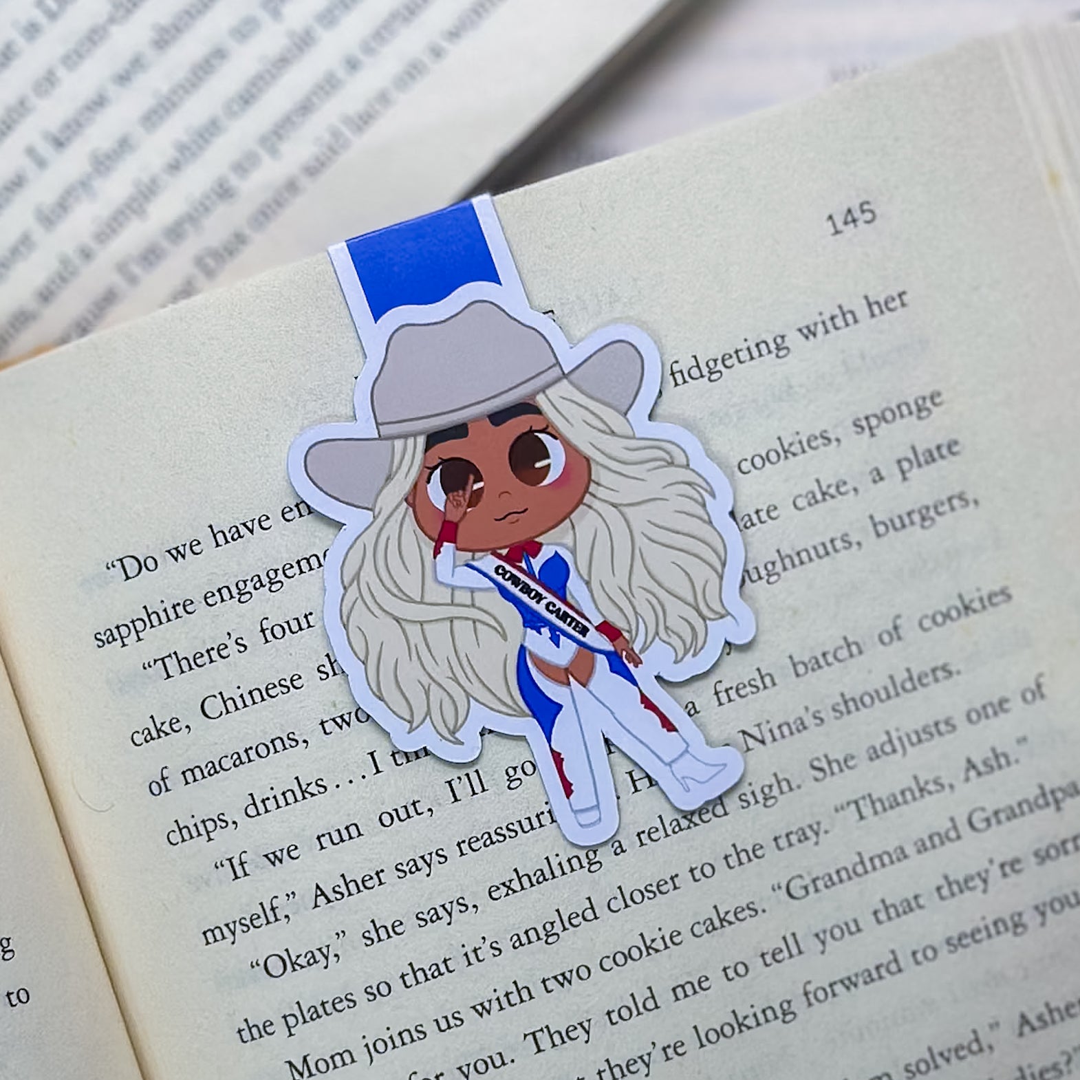 Bookmark | Cowboy Carter - Premium Bookmarks from Dore Designs Store - Just $4.50! Shop now at Dore Designs Store