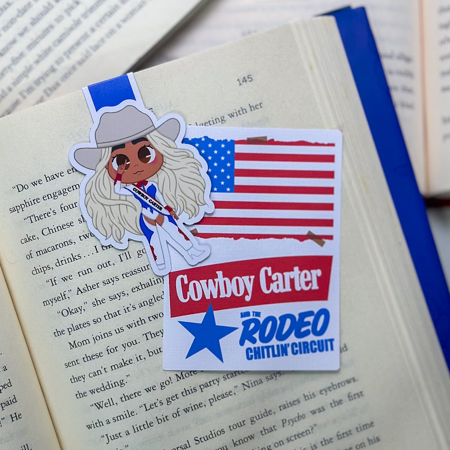 Bookmark | Cowboy Carter - Premium Bookmarks from Dore Designs Store - Just $4.50! Shop now at Dore Designs Store