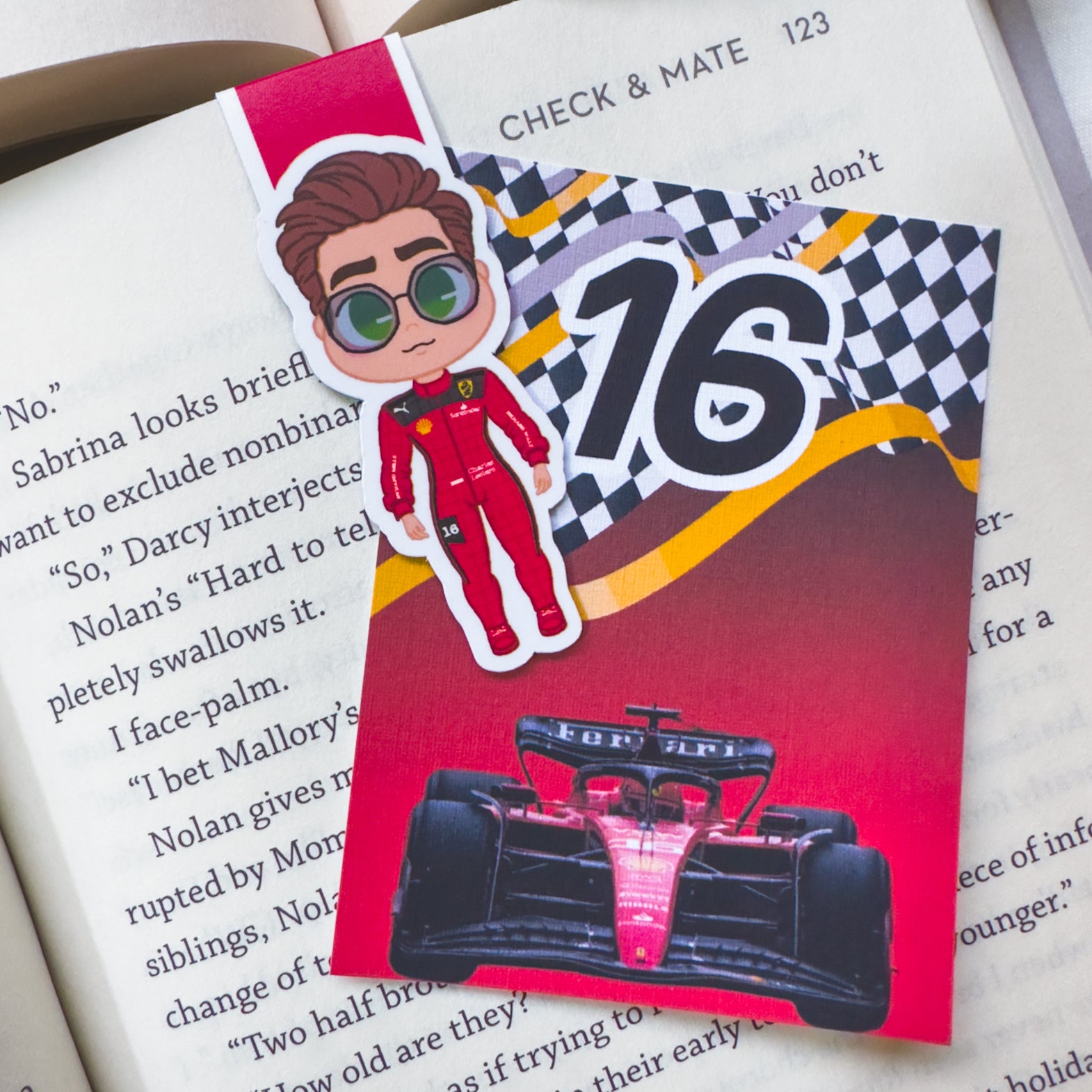 Bookmark | Formula 1 - Premium Bookmarks from Dore Designs Store - Just $4.50! Shop now at Dore Designs Store