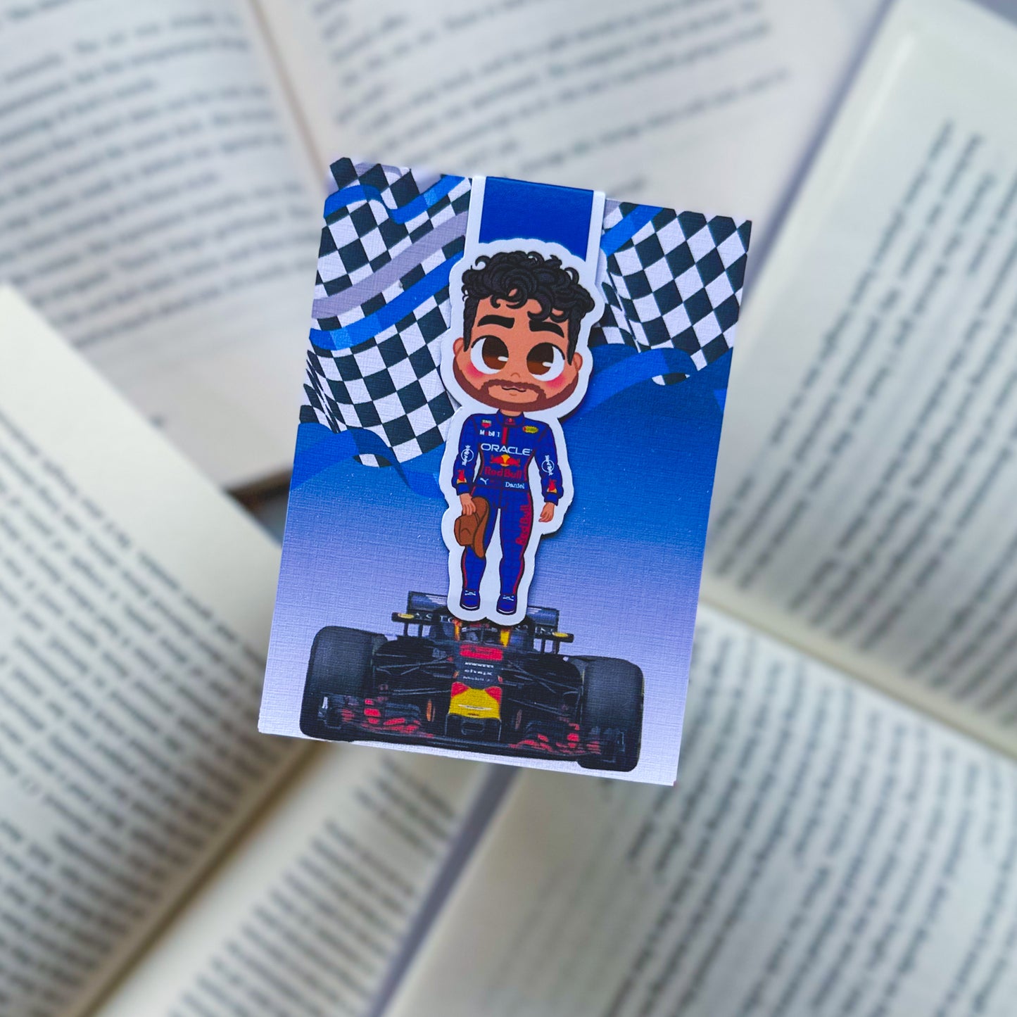 Bookmark | Formula 1 - Premium Bookmarks from Dore Designs Store - Just $4.50! Shop now at Dore Designs Store