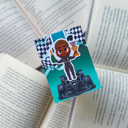 Bookmark | Formula 1 - Premium Bookmarks from Dore Designs Store - Just $4.50! Shop now at Dore Designs Store