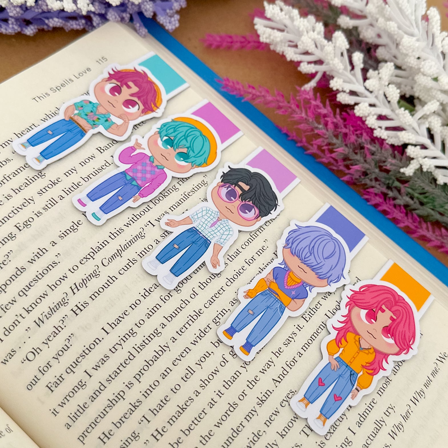 Bookmark | Saja Boys - Premium Bookmarks from Dore Designs Store - Just $4.50! Shop now at Dore Designs Store