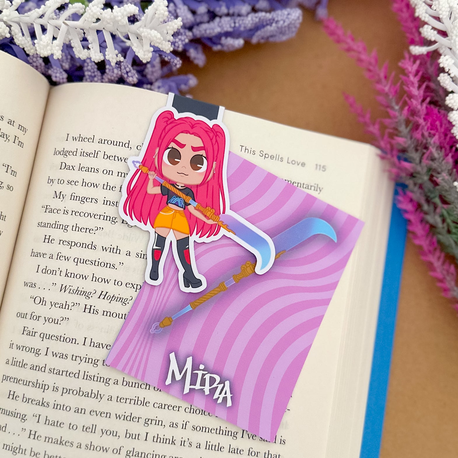 Bookmark | Huntrix - Premium Bookmarks from Dore Designs Store - Just $4.50! Shop now at Dore Designs Store