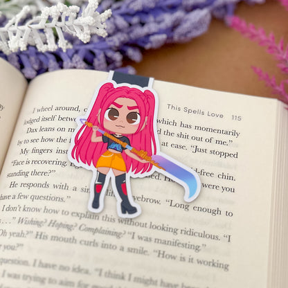 Bookmark | Huntrix - Premium Bookmarks from Dore Designs Store - Just $4.50! Shop now at Dore Designs Store