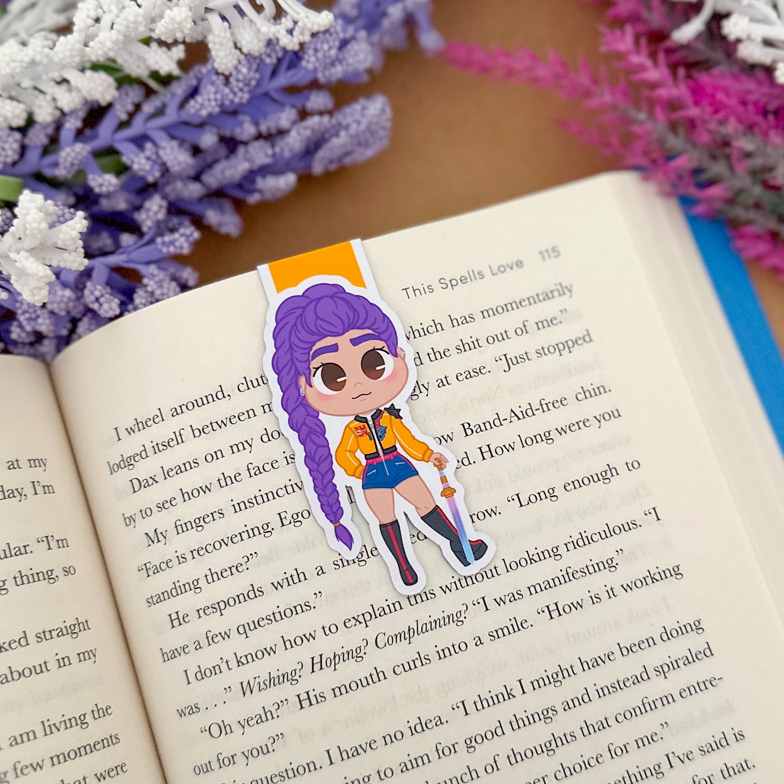 Bookmark | Huntrix - Premium Bookmarks from Dore Designs Store - Just $4.50! Shop now at Dore Designs Store