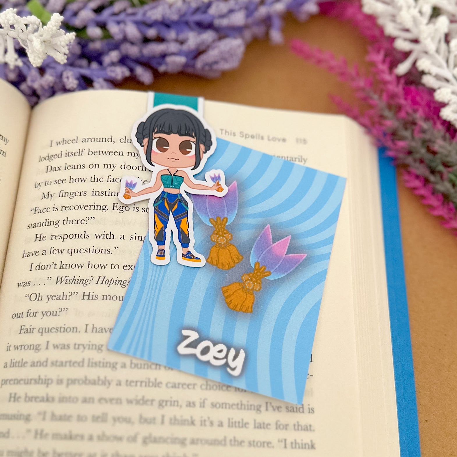 Bookmark | Huntrix - Premium Bookmarks from Dore Designs Store - Just $4.50! Shop now at Dore Designs Store