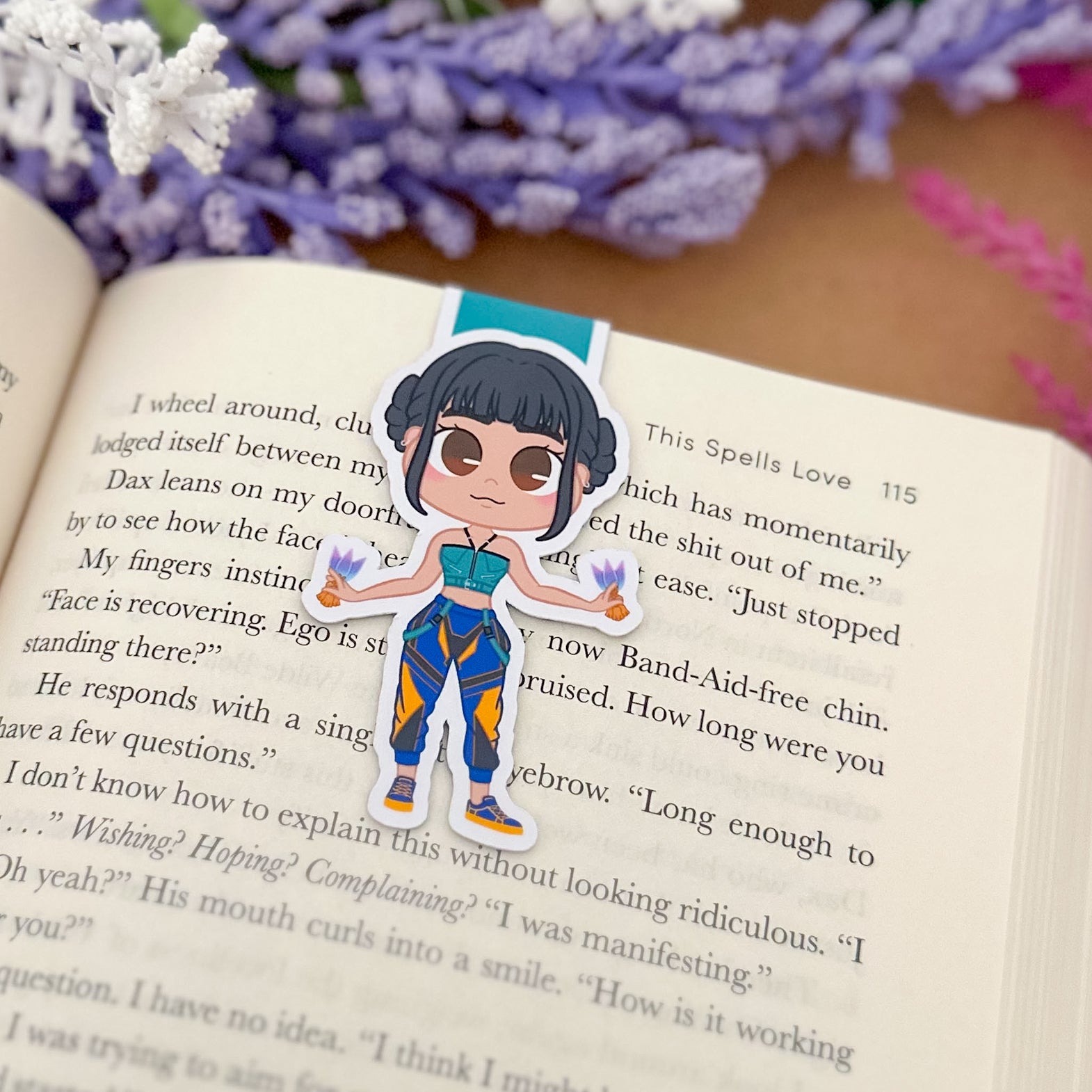 Bookmark | Huntrix - Premium Bookmarks from Dore Designs Store - Just $4.50! Shop now at Dore Designs Store