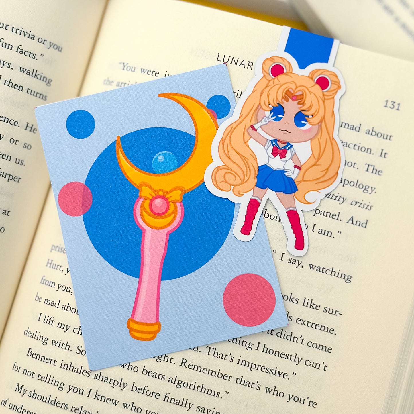 Bookmark | Sailor Moon - Premium Bookmarks from Dore Designs Store - Just $4.50! Shop now at Dore Designs Store