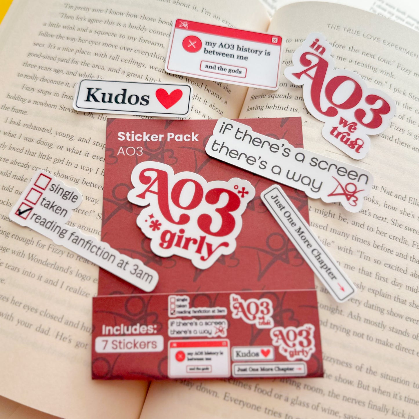 Stickers | AO3 Girly