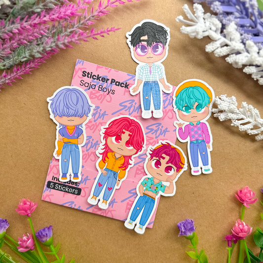 Stickers | Saja Boys - Premium Stickers from Dore Designs Store - Just $2.50! Shop now at Dore Designs Store