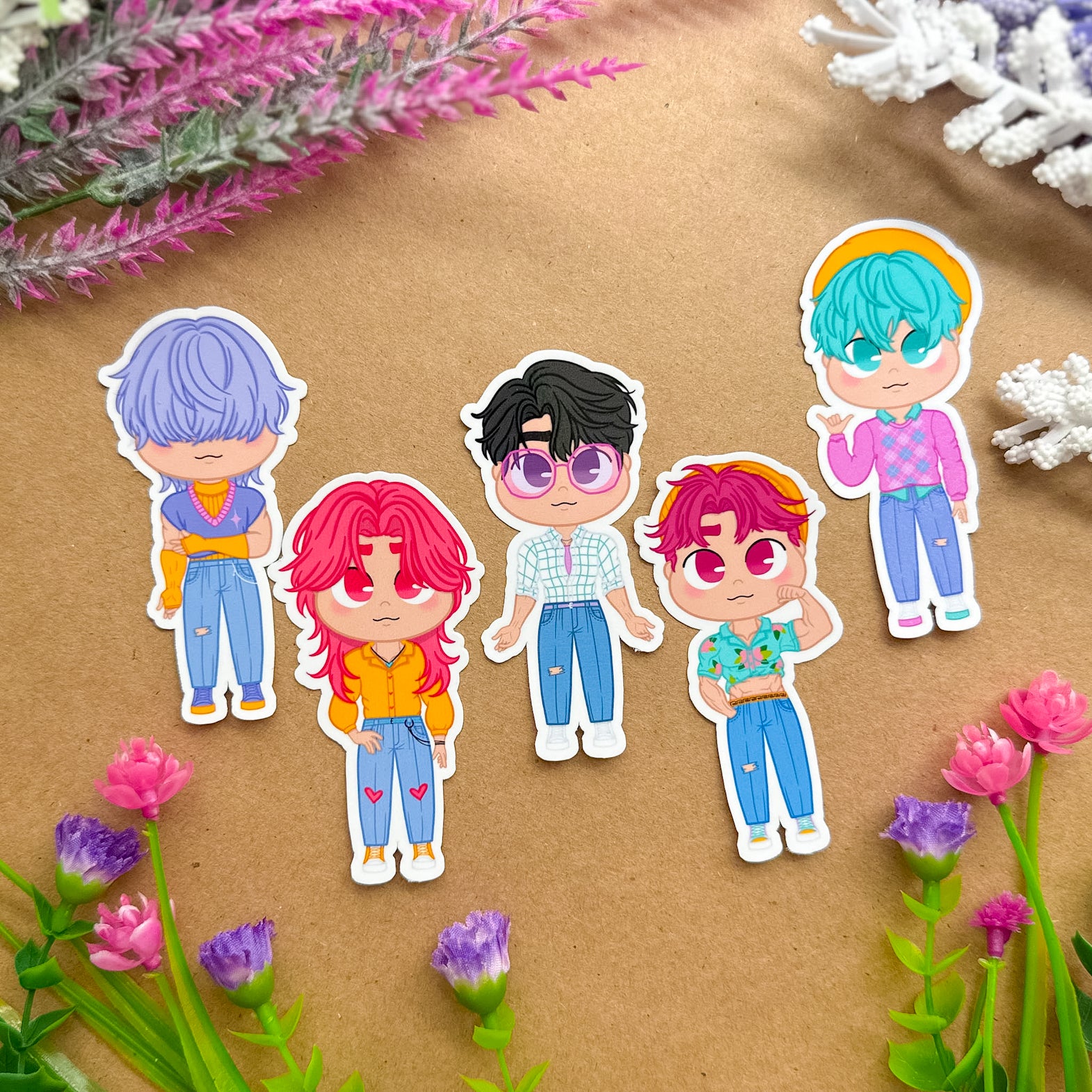 Stickers | Saja Boys - Premium Stickers from Dore Designs Store - Just $2.50! Shop now at Dore Designs Store
