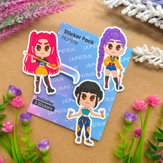 Stickers | Huntrix - Premium Stickers from Dore Designs Store - Just $2.50! Shop now at Dore Designs Store