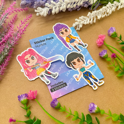 Stickers | Huntrix - Premium Stickers from Dore Designs Store - Just $2.50! Shop now at Dore Designs Store