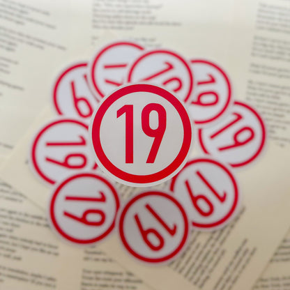 Stickers | Station 19 - Premium Stickers from Dore Designs Store - Just $2.50! Shop now at Dore Designs Store