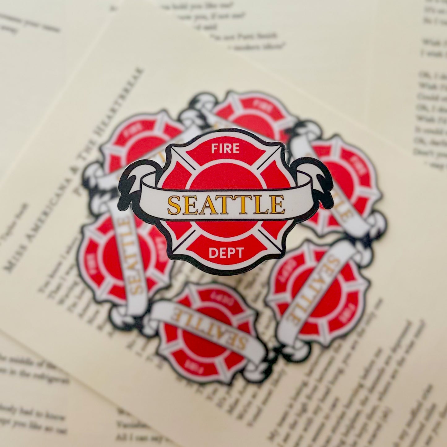 Stickers | Station 19 - Premium Stickers from Dore Designs Store - Just $2.50! Shop now at Dore Designs Store