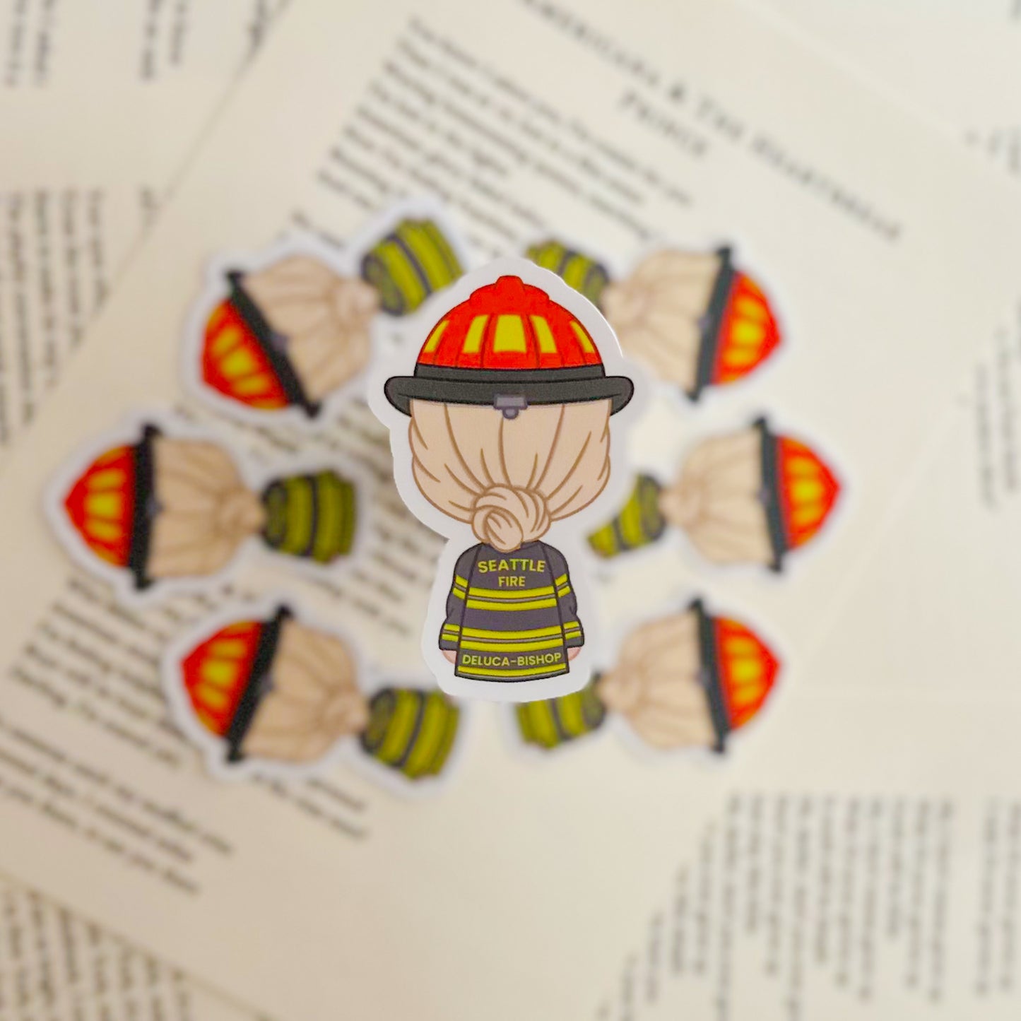 Stickers | Station 19 - Premium Stickers from Dore Designs Store - Just $2.50! Shop now at Dore Designs Store