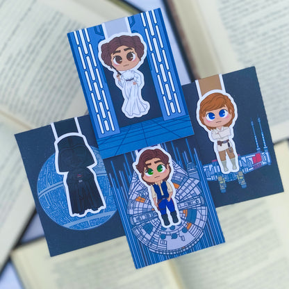 Bookmark | Star Wars: Original Trilogy - Premium Bookmarks from Dore Designs Store - Just $4.50! Shop now at Dore Designs Store
